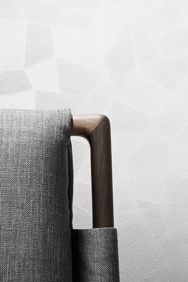 Doppelbett mit gepolstertem Kopfteil Flou Gaudi Fabrik Flou aus Italien. Foto №16