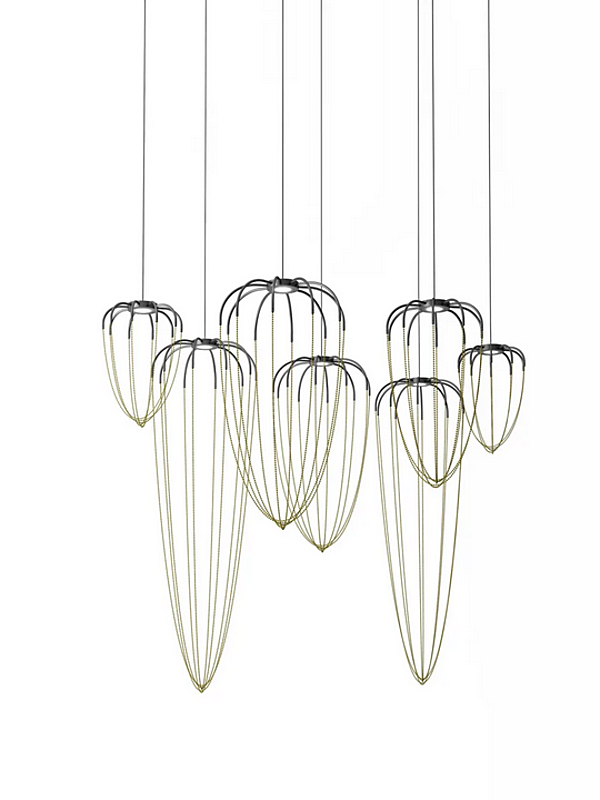 LED Pendelleuchte aus Aluminium AXOLIGHT Alysoid SPALYS34, SPALYS43, SPALY51P, SPALY5G Fabrik Axolight aus Italien. Foto №4