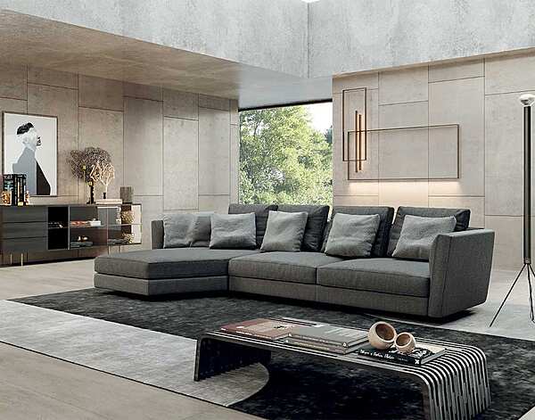 Couch PACINI & CAPPELLINI 420 Fabrik PACINI & CAPPELLINI aus Italien. Foto №4