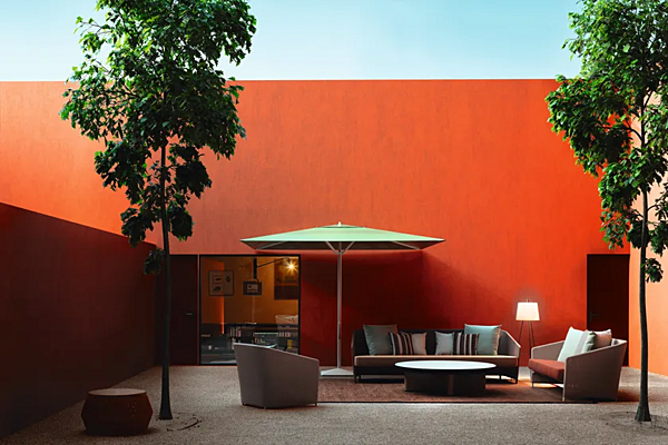 Gartenbett mit Rollen aus Aluminium KETTAL Bitta Lounge Fabrik KETTAL aus Italien. Foto №5