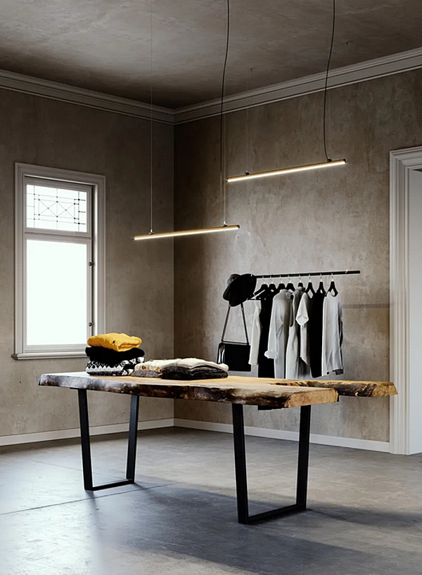 LED Pendelleuchte aus anodisiertem Aluminium Fabbian Freeline F44 Fabrik Fabbian aus Italien. Foto №2