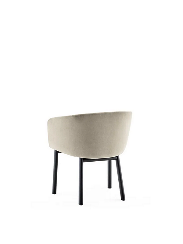 Polsterstuhl mit Armlehnen Livrette Gallotti Radice Fabrik Gallotti & Radice aus Italien. Foto №14