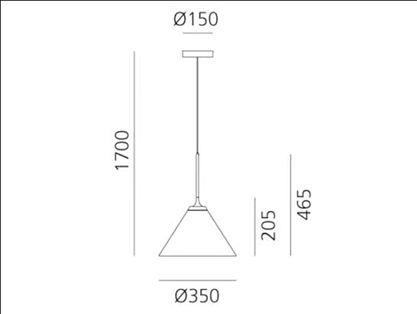 LED Pendelleuchte aus Aluminium Look at Me Artemide 1452010APP, 1453010APP, 1450010A, 1451010A Fabrik Artemide aus Italien. Foto №16