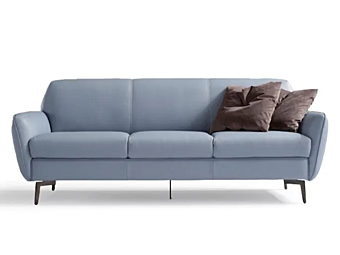 Dreisitzer Ledersofa Aida Marinelli Home M1233 Fabrik Marinelli Home aus Italien