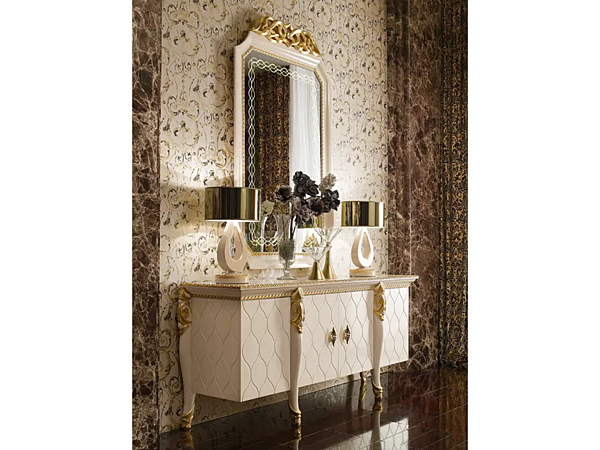 Wandspiegel im klassischen Stil aus Holz A.R. Arredamenti Harmony Mirror 303/S Fabrik A.R.ARREDAMENTI SRL aus Italien. Foto №5