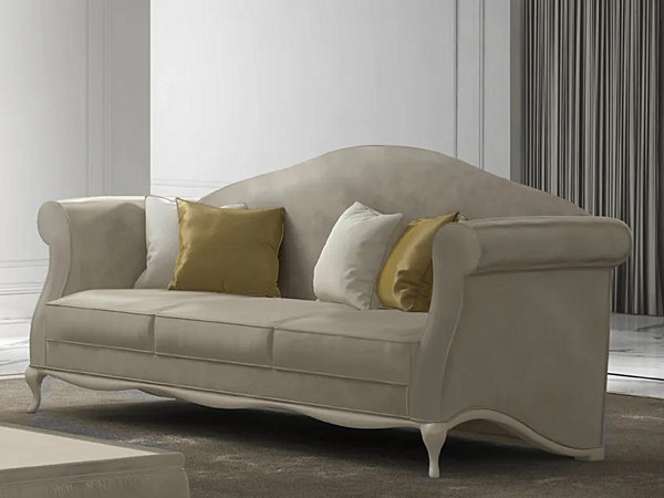 Stoffsofa mit obitener Rückenlehne CASA +39 SMERALDO C22508, C22509 Fabrik CASA +39 aus Italien. Foto №1