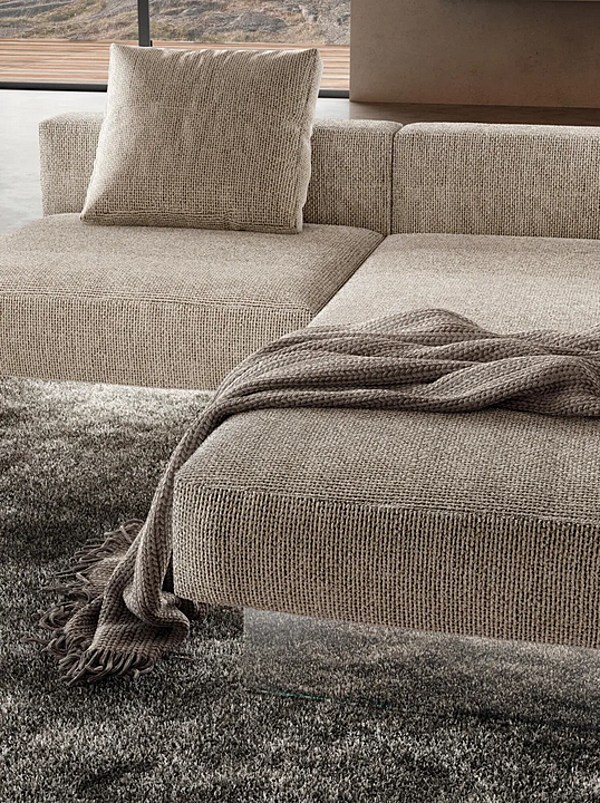 Modularer Stoffsofa mit Chaiselongue AIR 2687 LAGO 2687 Fabrik LAGO aus Italien. Foto №3