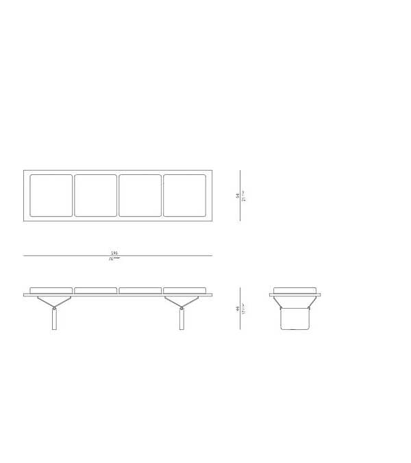 Hocker ROSSATO RHC-18 Fabrik ROSSATO aus Italien. Foto №11