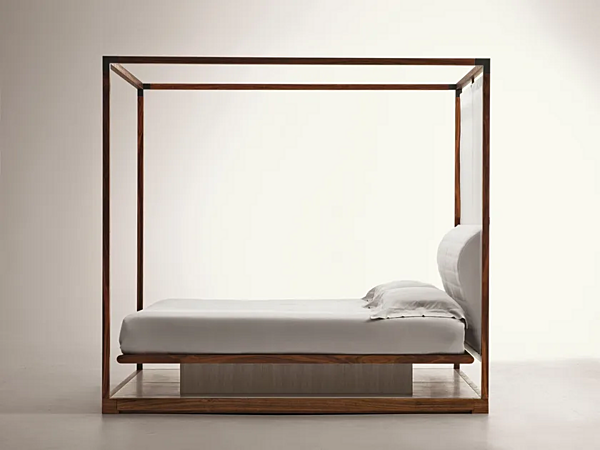 Doppelbett mit gepolsterter Rückenlehne GIORGETTI IRA 54270 Fabrik GIORGETTI aus Italien. Foto №4