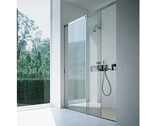 Duschkabine aus Kristall flach AGAPE Niche Fabrik Agape aus Italien