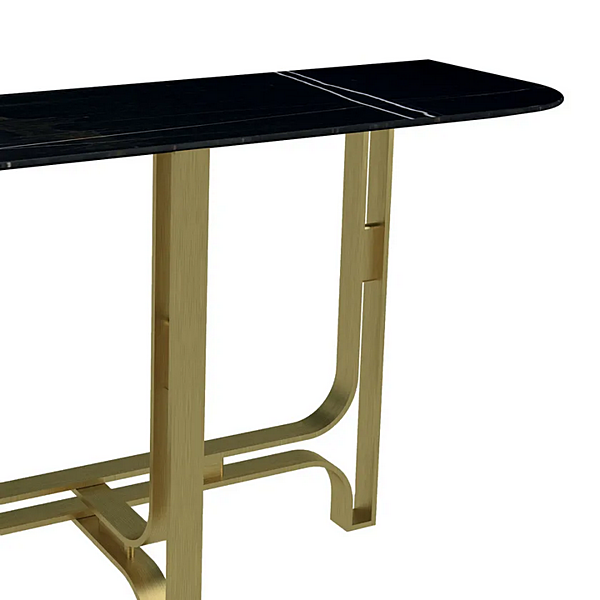 Rechteckiger Konsolentisch aus Metall Gregory MARIONI 02711A Fabrik MARIONI aus Italien. Foto №3
