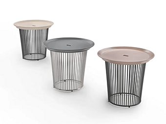 Runder Kaffeetisch aus Holz FLEXFORM Berry Runder Kaffeetisch aus Holz FLEXFORM Berry Fabrik FLEXFORM aus Italien