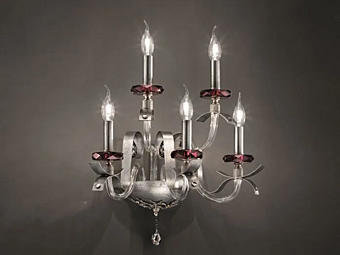 Wandleuchte mit Swarovski-Kristallen Nuage A5 Euroluce Lampadari