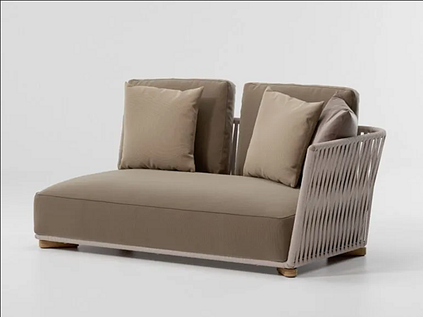 Ecksofa aus Stoff für den Garten Grand Bitta KETTAL KS7003400, KS7003300, KS7003500 Fabrik KETTAL aus Italien. Foto №3