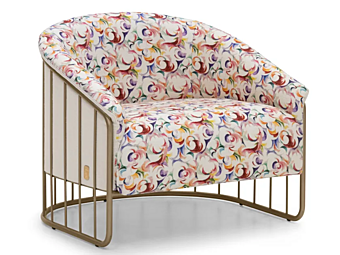 Stoffarmstuhl mit Armlehnen Charleston FORMITALIA Chaeleston-Armchair-G