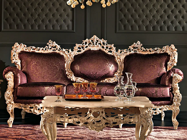 Dreisitzer Sofas aus Stoff MODENESE GASTONE 11418 Fabrik MODENESE GASTONE aus Italien. Foto №1