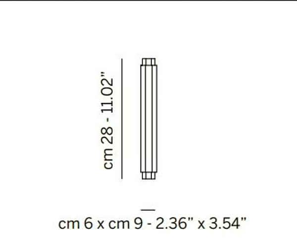 LED Wandleuchte aus Metall Castel Euroluce Lampadari Fabrik EUROLUCE LAMPADARi aus Italien. Foto №2