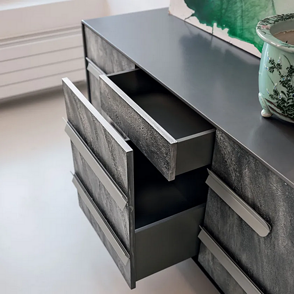 MDF Sideboard mit Türen CORTEZARI Perseo 852 Fabrik CORTE ZARI aus Italien. Foto №2