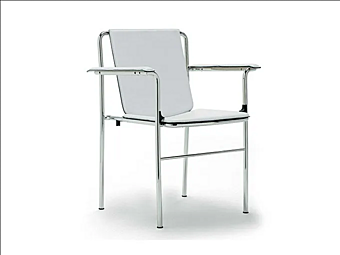 Trainingsstuhl mit Armlehnen aus Stoff POLTRONA FRAU Movie Fabrik POLTRONA FRAU aus Italien