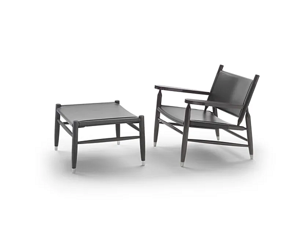 Lederarmchair mit Armlehnen Tessa S H FLEXFORM Fabrik FLEXFORM aus Italien. Foto №5