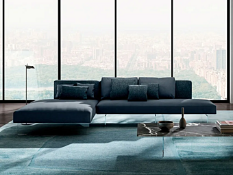 Modularsofa mit Chaiselongue LAGO AIR 0819