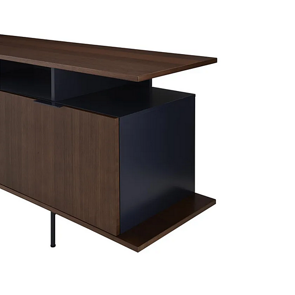 Walnuss Sideboard mit Klapptüren LIGNE ROSET Alando Fabrik LIGNE ROSET aus Italien. Foto №4