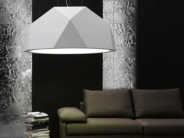 Hängelampe aus Aluminium Fabbian Crio Fabrik Fabbian aus Italien. Foto №34