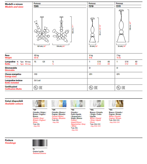 Kronleuchter Barovier&Toso Perseus 7265 Fabrik Barovier&Toso aus Italien. Foto №8