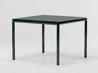 Quadratischer Tisch aus Aluminium Passage KETTAL