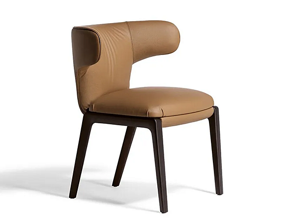 Leder Wingchair Poltrona Frau The Collection Fabrik POLTRONA FRAU aus Italien. Foto №2