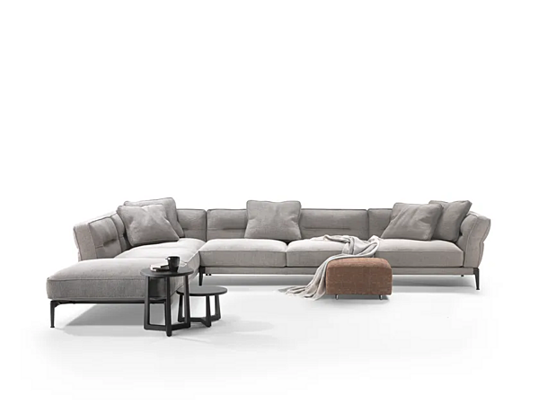 Ecksofa aus Stoff mit weicher Rückenlehne FLEXFORM ADDA Fabrik FLEXFORM aus Italien. Foto №4