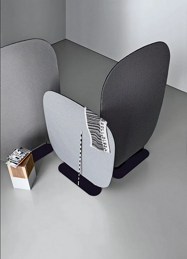 Raumteiler aus Stoff SABA Shade Fabrik SABA aus Italien. Foto №4