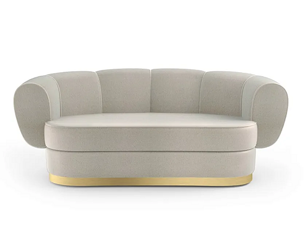 Zweisitzer Stoffsofa mit weicher Rückenlehne MARIONI GRACE I0202 Fabrik MARIONI aus Italien. Foto №1