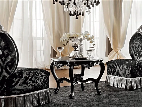 Niedriger Couchtisch aus Massivholz Modenese Luxury Interiors 12626 Fabrik MODENESE GASTONE aus Italien. Foto №1