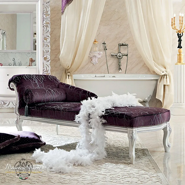 Tagesbett aus Stoff mit gepolsterter Rückenlehne Modenese Luxury Interiors 13428 Fabrik MODENESE GASTONE aus Italien. Foto №2