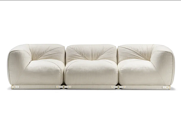 Modularer 3-Sitzer Stoffsofa Freizeitsofa GHIDINI1961 LB208XX104 Fabrik GHIDINI1961 aus Italien. Foto №4