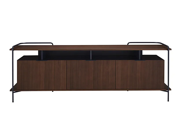 Walnuss Sideboard mit Klapptüren LIGNE ROSET Alando Fabrik LIGNE ROSET aus Italien. Foto №1