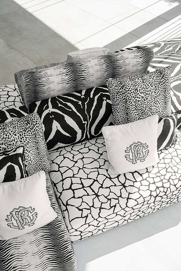 Couch ROBERTO CAVALLI DAHLAK Fabrik ROBERTO CAVALLI aus Italien. Foto №5