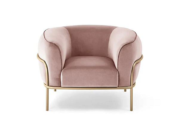 Stoffarmstuhl mit abnehmbarem Bezug Sophie Gallotti&Radice Fabrik Gallotti & Radice aus Italien. Foto №2