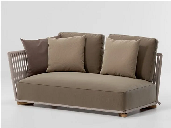 Ecksofa aus Stoff für den Garten Grand Bitta KETTAL KS7003400, KS7003300, KS7003500 Fabrik KETTAL aus Italien. Foto №2