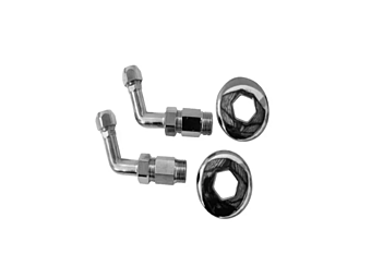 Hinged elbow aus Messing für Bidet mit Einhebelmischer Gentry Home Hinged elbow aus Messing für Bidet mit Einhebelmischer Gentry Home Fabrik Gentry Home aus Italien