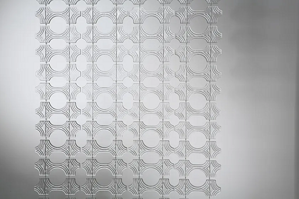 Glas Raumteiler Laminis Fabbian Fabrik Fabbian aus Italien. Foto №23