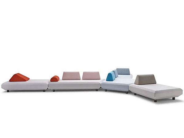 Modularer Stoffsofa Bento VARASCHIN 239 Fabrik VARASCHIN aus Italien. Foto №2