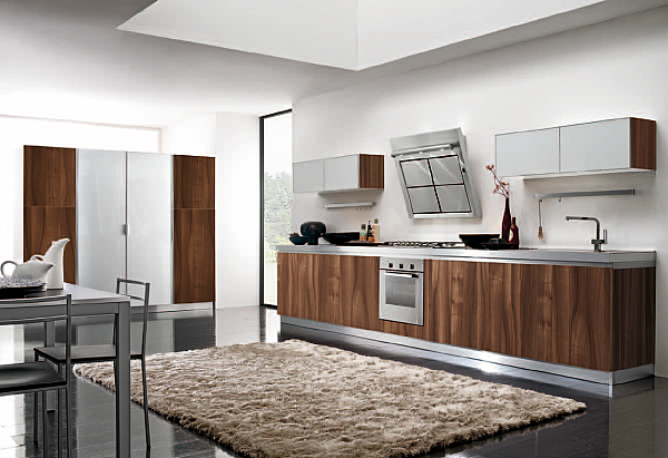 Küche HOME CUCINE Frontali CANALETTO Fabrik HOME CUCINE aus Italien. Foto №2