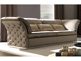 Dreisitzer Sofas mit gepolsterter Rückwand aus Stoff CORTEZARI TIAGO 691