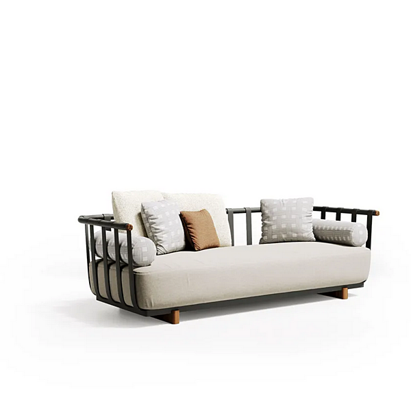 3-sitziges Gartensofa aus Stoff Portofino Atmosphera Fabrik ATMOSPHERA aus Italien. Foto №6