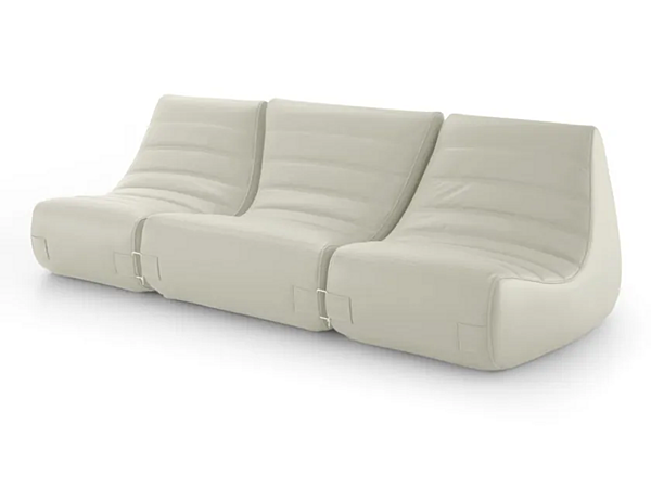 Modularer Gartensofa mit Stoffbezug für drei Personen LIGNE ROSET Saparella 18053005 Fabrik LIGNE ROSET aus Italien. Foto №2