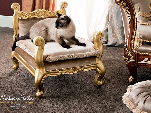 Tierkissen aus Stoff Modenese Luxury Interiors 13697 Fabrik MODENESE GASTONE aus Italien. Foto №2