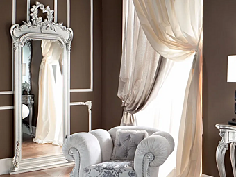 Freistehender rechteckiger gerahmter Spiegel Modenese Luxury Interiors 13689 Freistehender rechteckiger gerahmter Spiegel Modenese Luxury Interiors 13689 Fabrik MODENESE GASTONE aus Italien