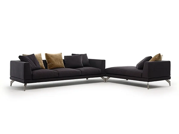 Ecksofa aus Stoff mit modularen Elementen Mussi Acanto Fabrik MUSSI aus Italien. Foto №1